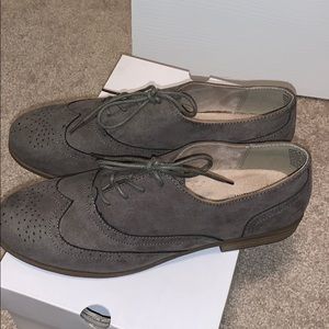Grey shoes